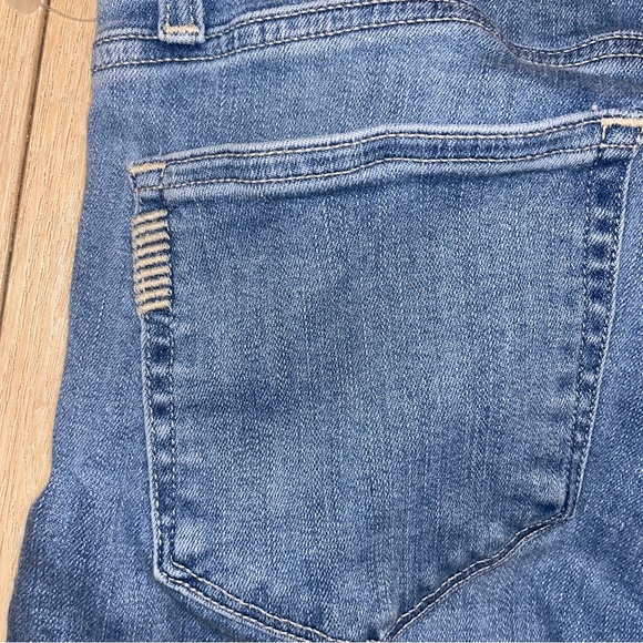 Paige Jeans Verdugo Ankle Jeans Bella Blu Distressed Raw Hem 30 - Picture 11 of 14